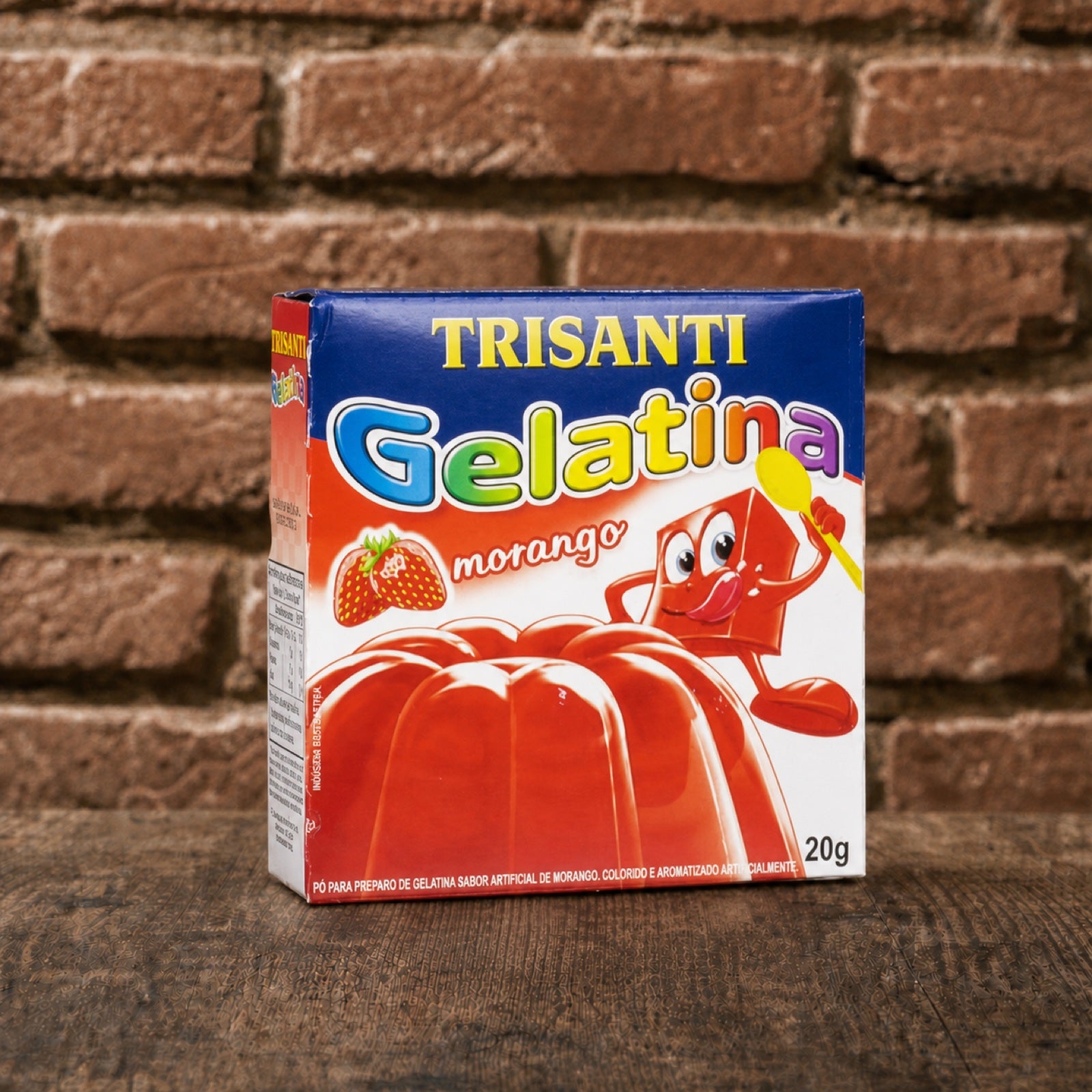 Trisanti Gelatina Sabor Morango 20g