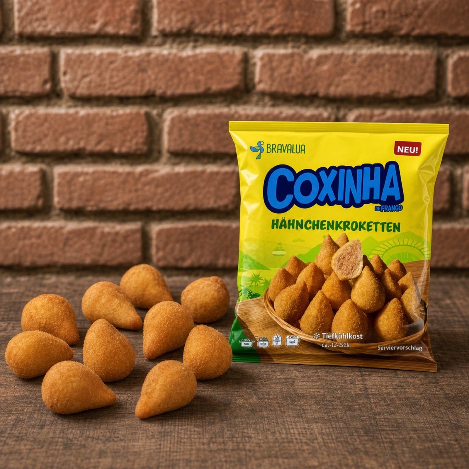 BRAVALUA Coxinha 300g