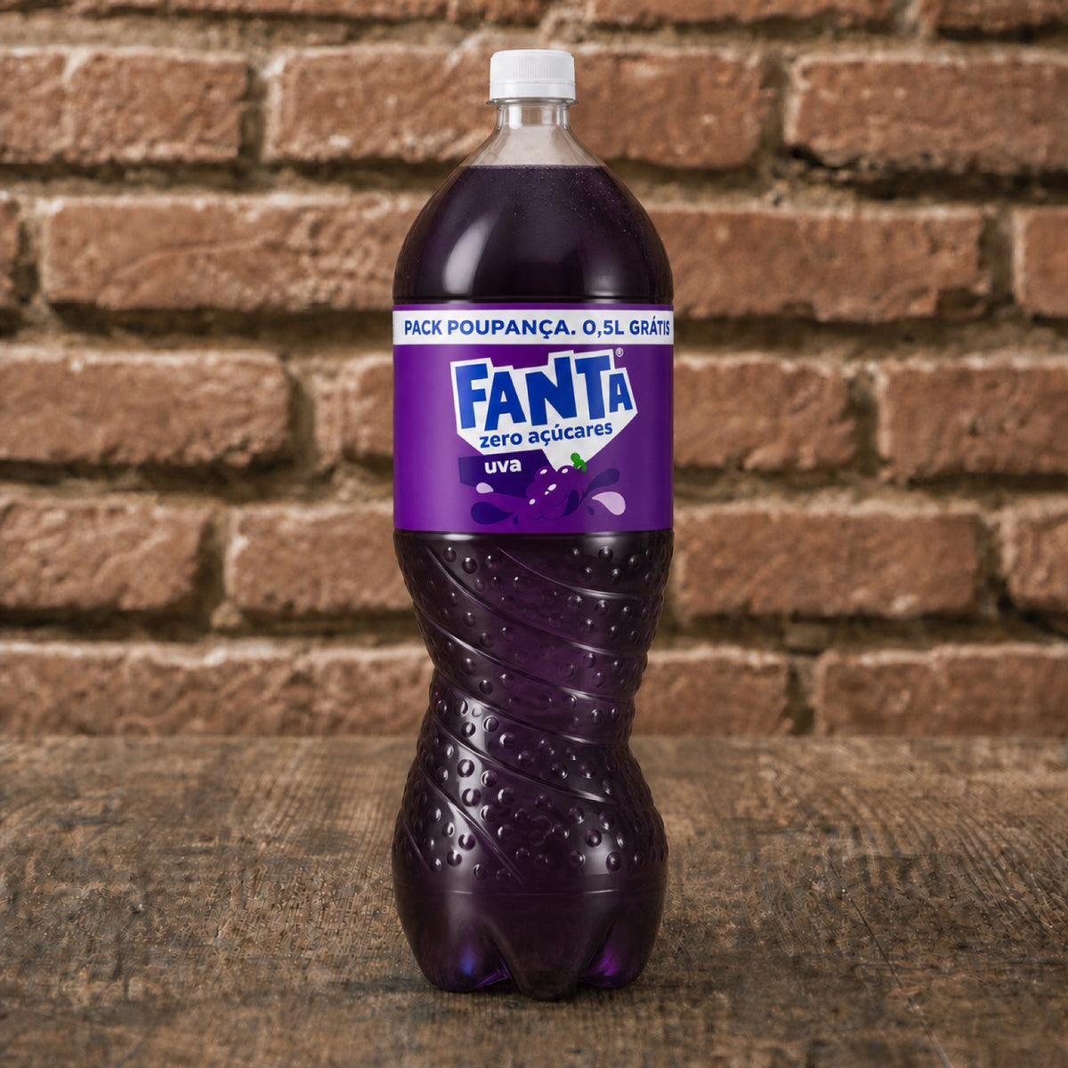 Fanta Uva Zero Açúcar 1,5L