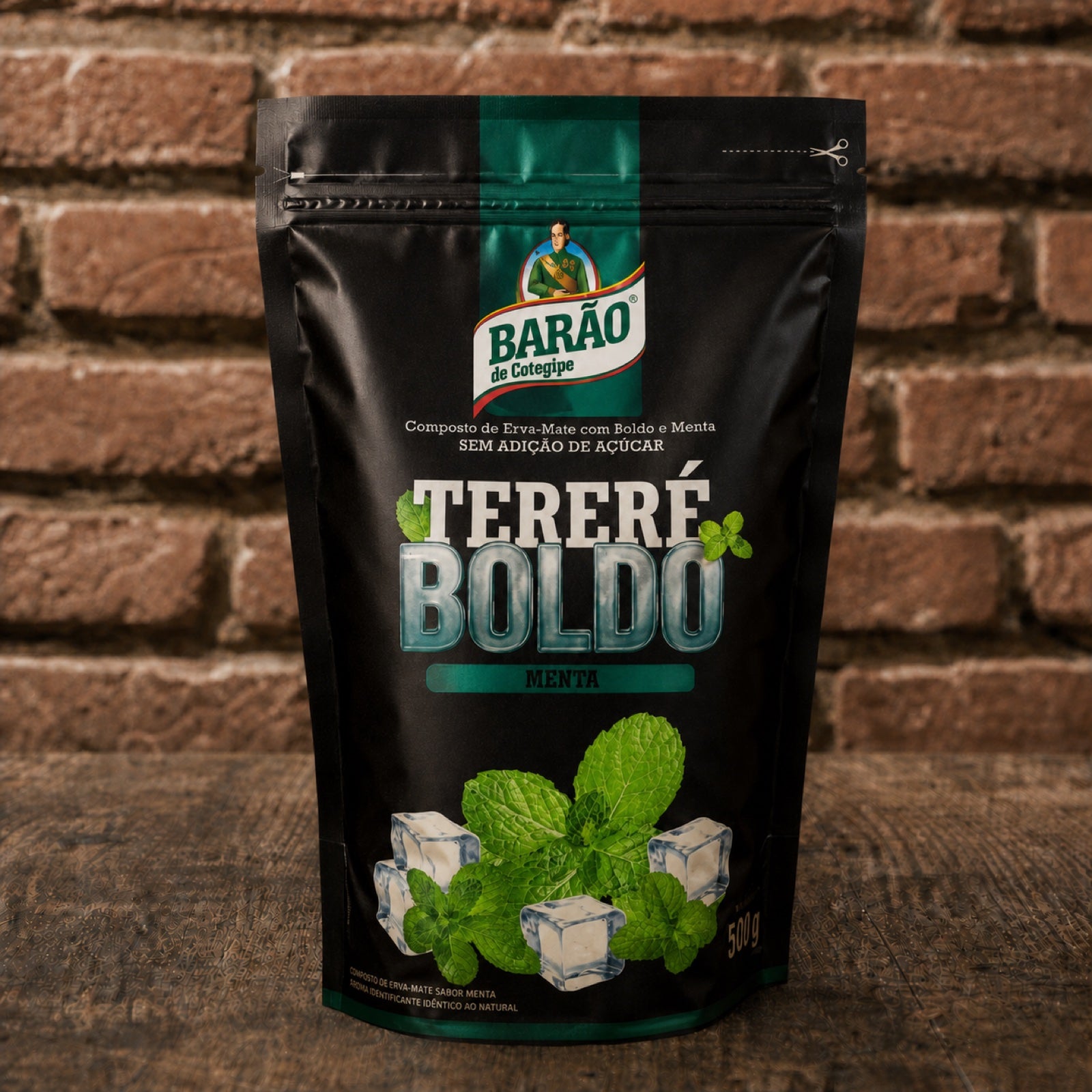 Barão Erva Mate Menta E Boldo 500g - Tereré