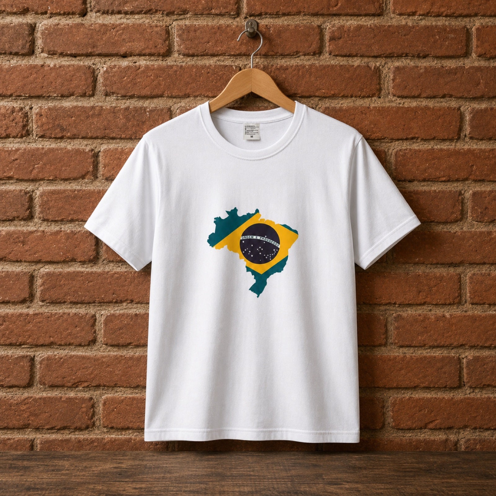 NORDIKA FORM Camiseta Mapa do Brasil