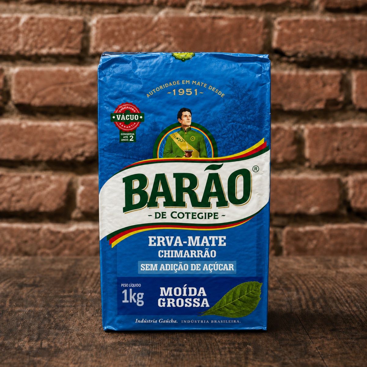 Barão Erva para Chimarrão Moída Grossa 1 Kg