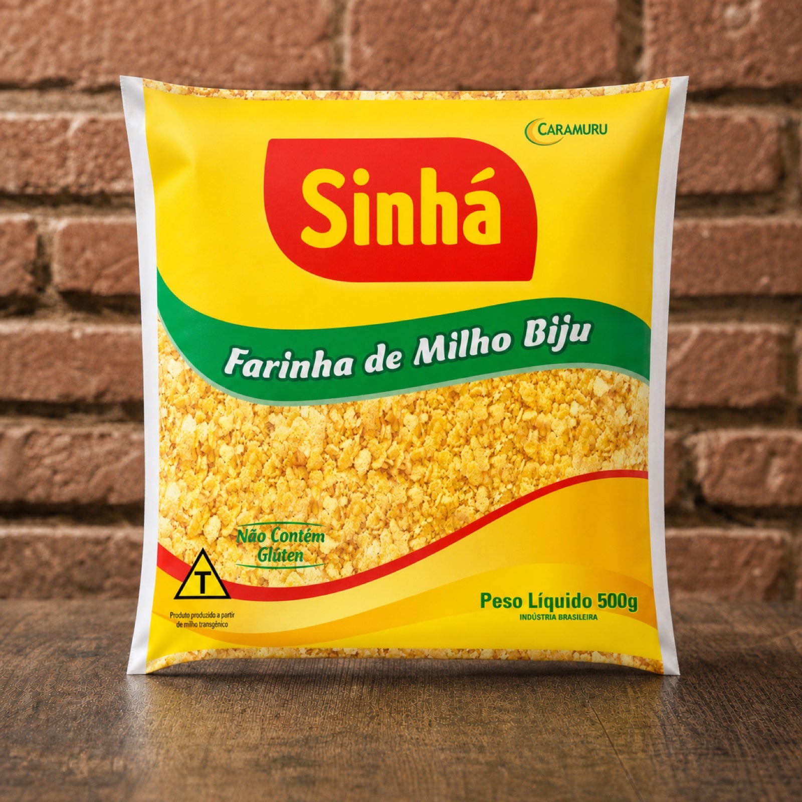 Sinhá Farinha de Milho Biju 500g