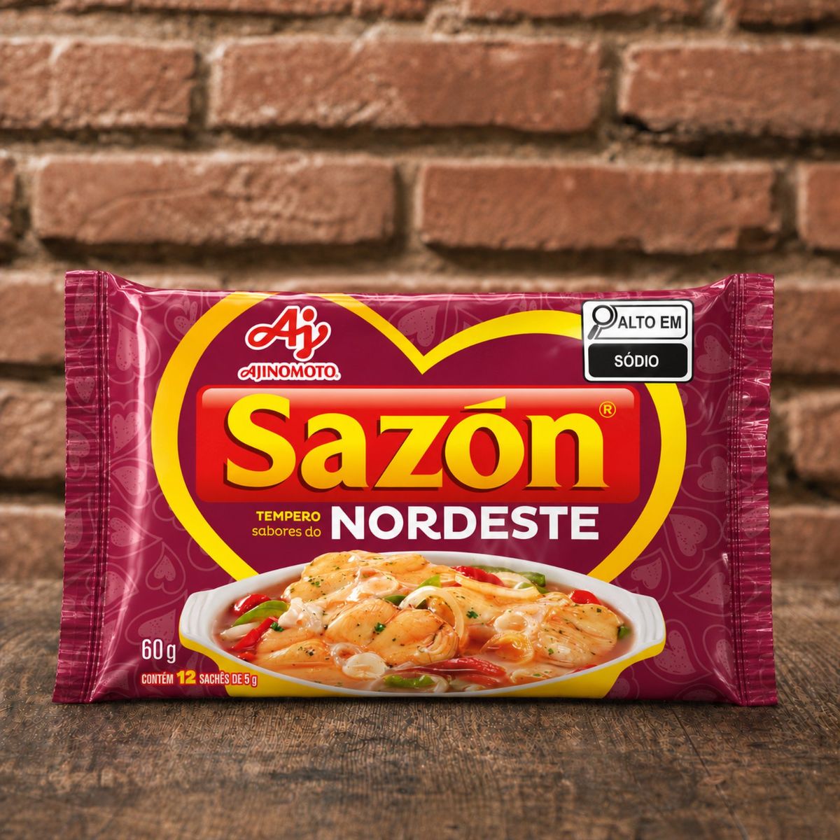 Sazon Tempero Sabores do Nordeste 60g