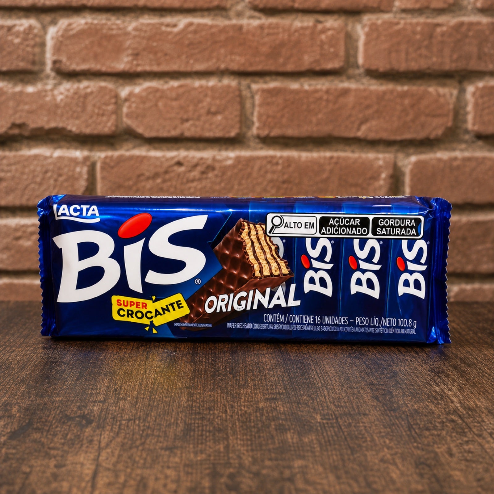 Lacta Chocolate Bis Ao Leite 100,8g