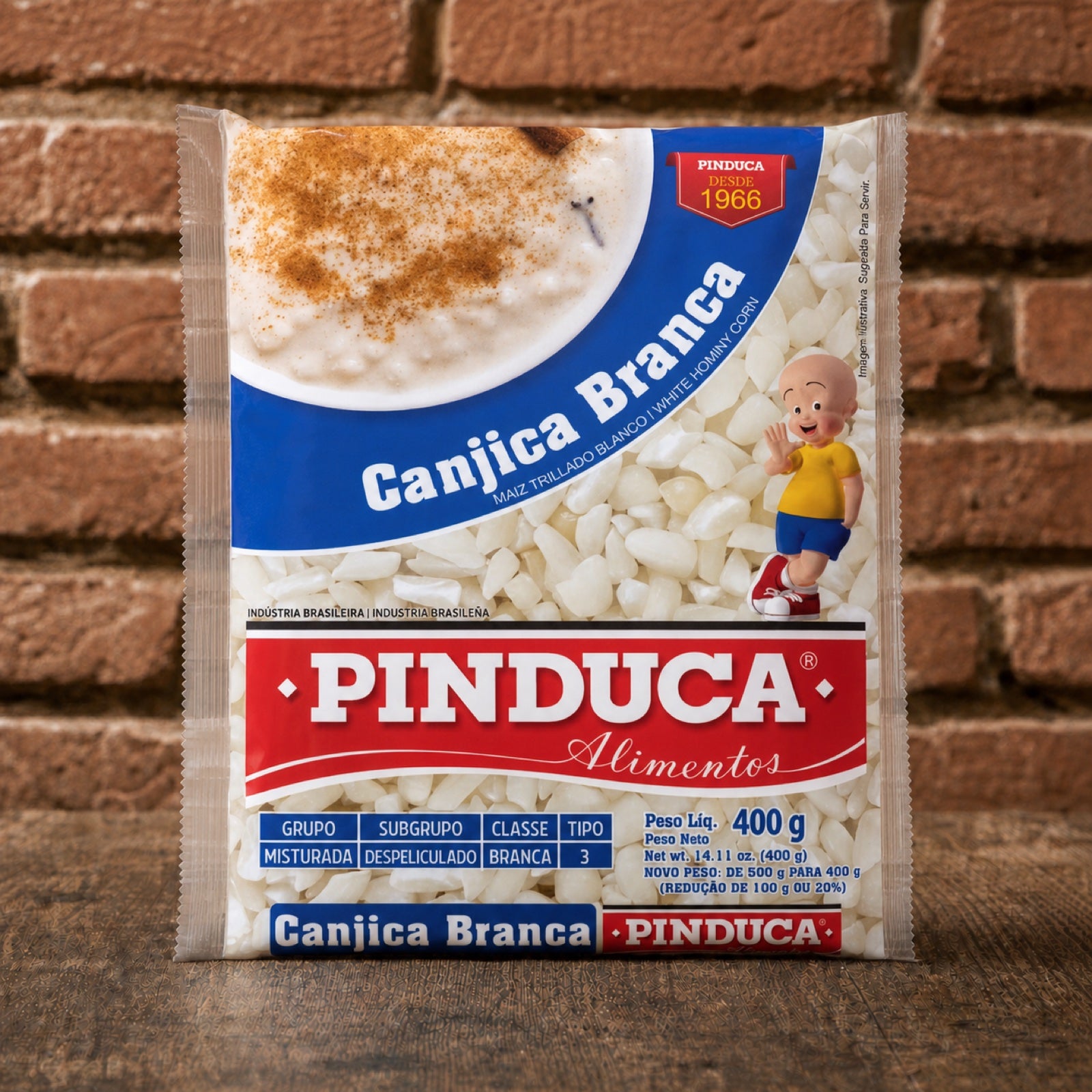 PINDUCA Canjica Branca 400g