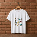 NORDIKA FORM Camiseta Brasil Ícones Coloridos
