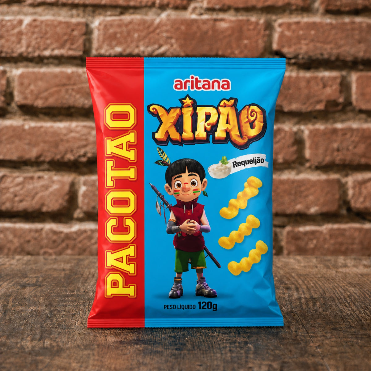 Mais-Snack mit Frischkäsegeschmack 120 g