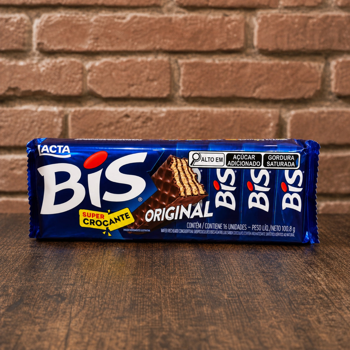 Lacta Chocolate Bis Ao Leite 100,8g
