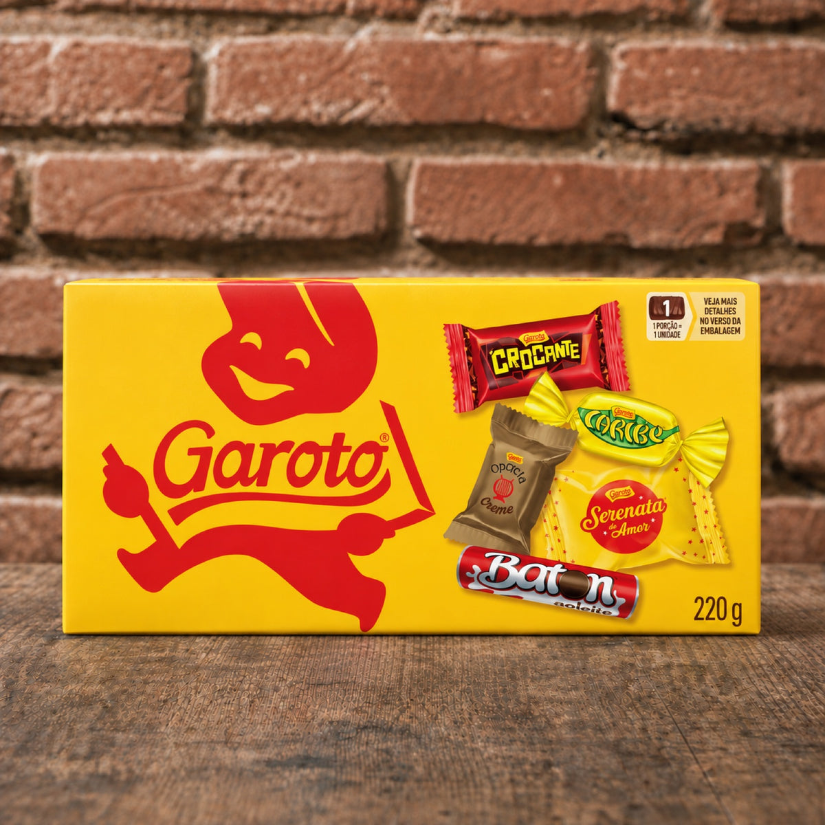 Garoto Bombom Sortido Caixa 220g