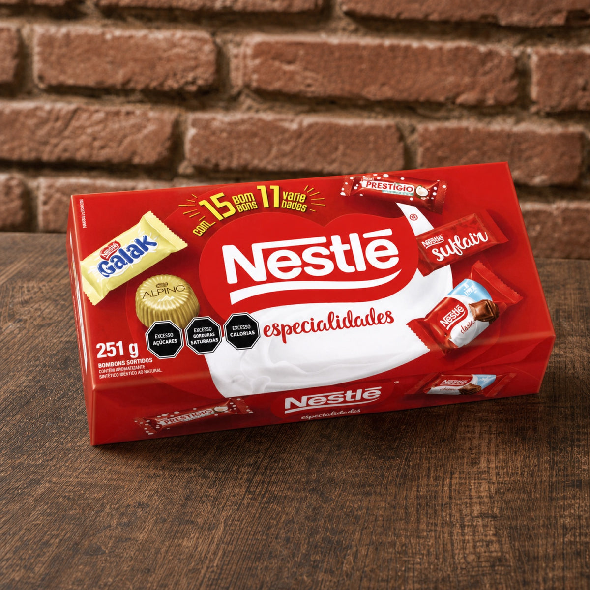 Nestlé Caixa de Bombom Especialidades 220g