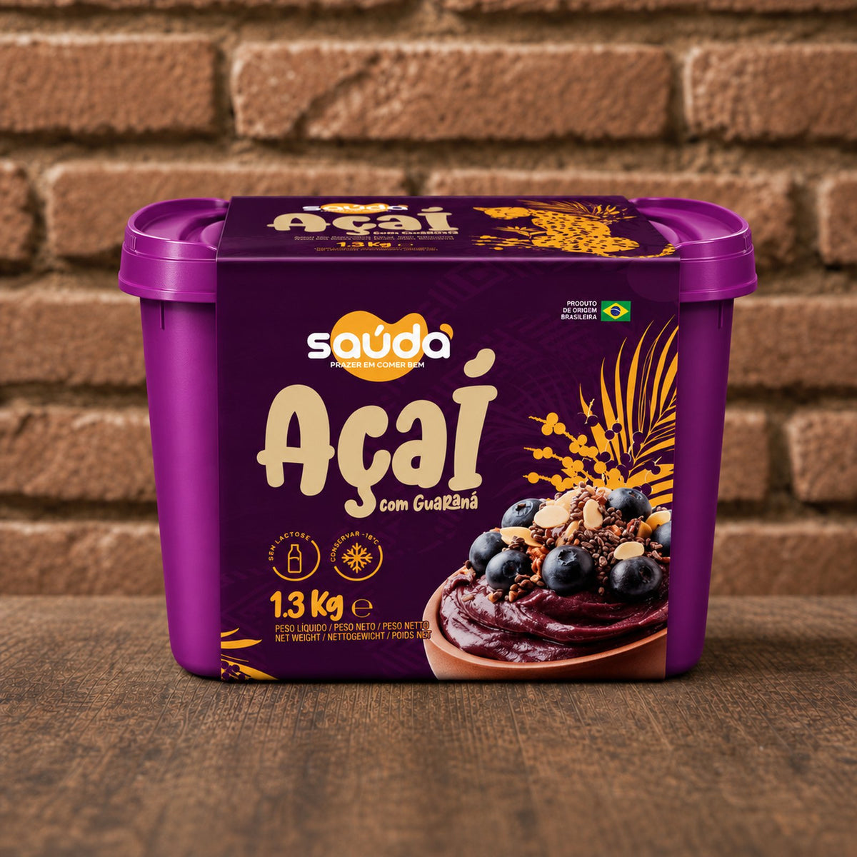 Açaí mit Guaraná 1,3 kg