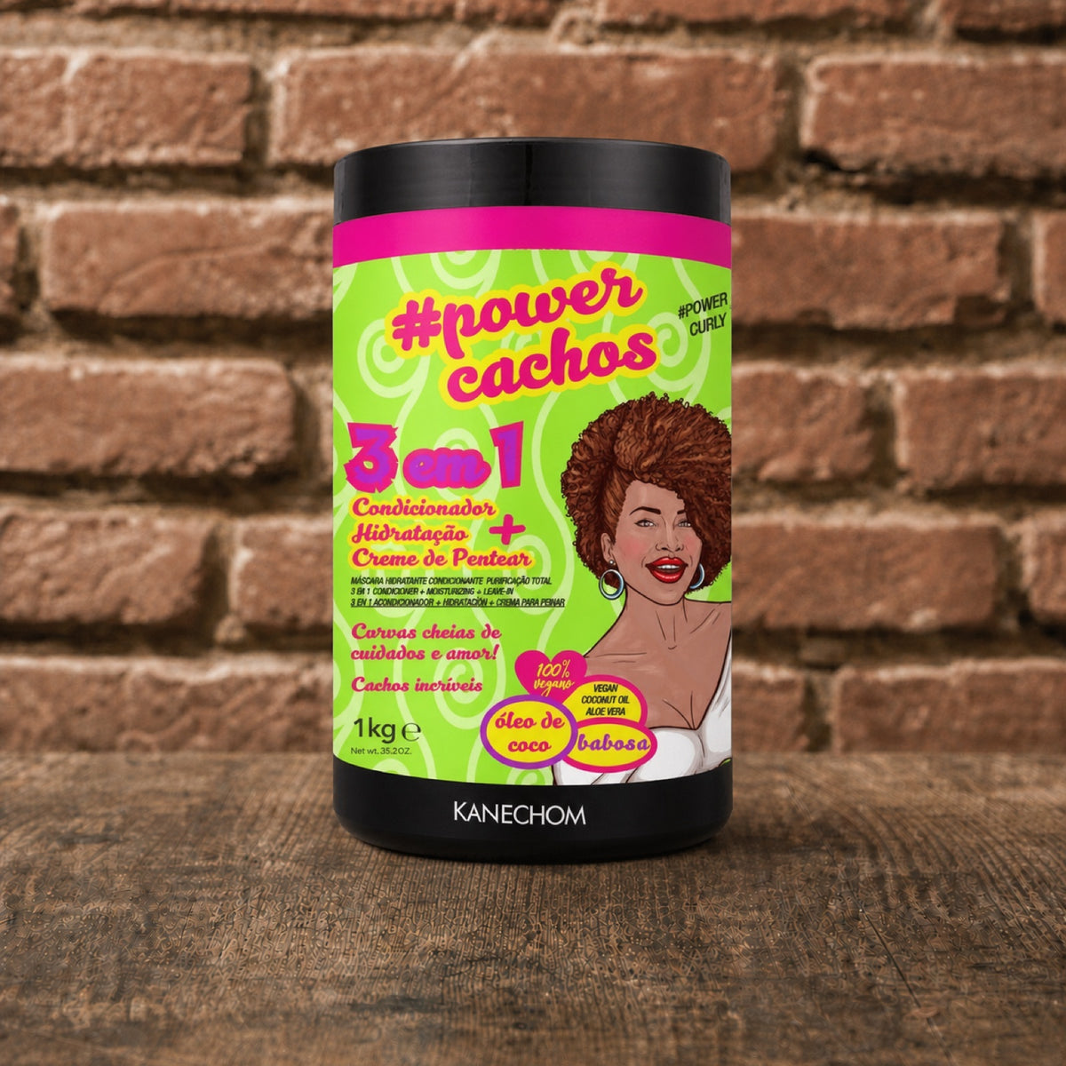 Kanechom 3-in-1-Feuchtigkeitsmaske "Power Cachos" 1 kg