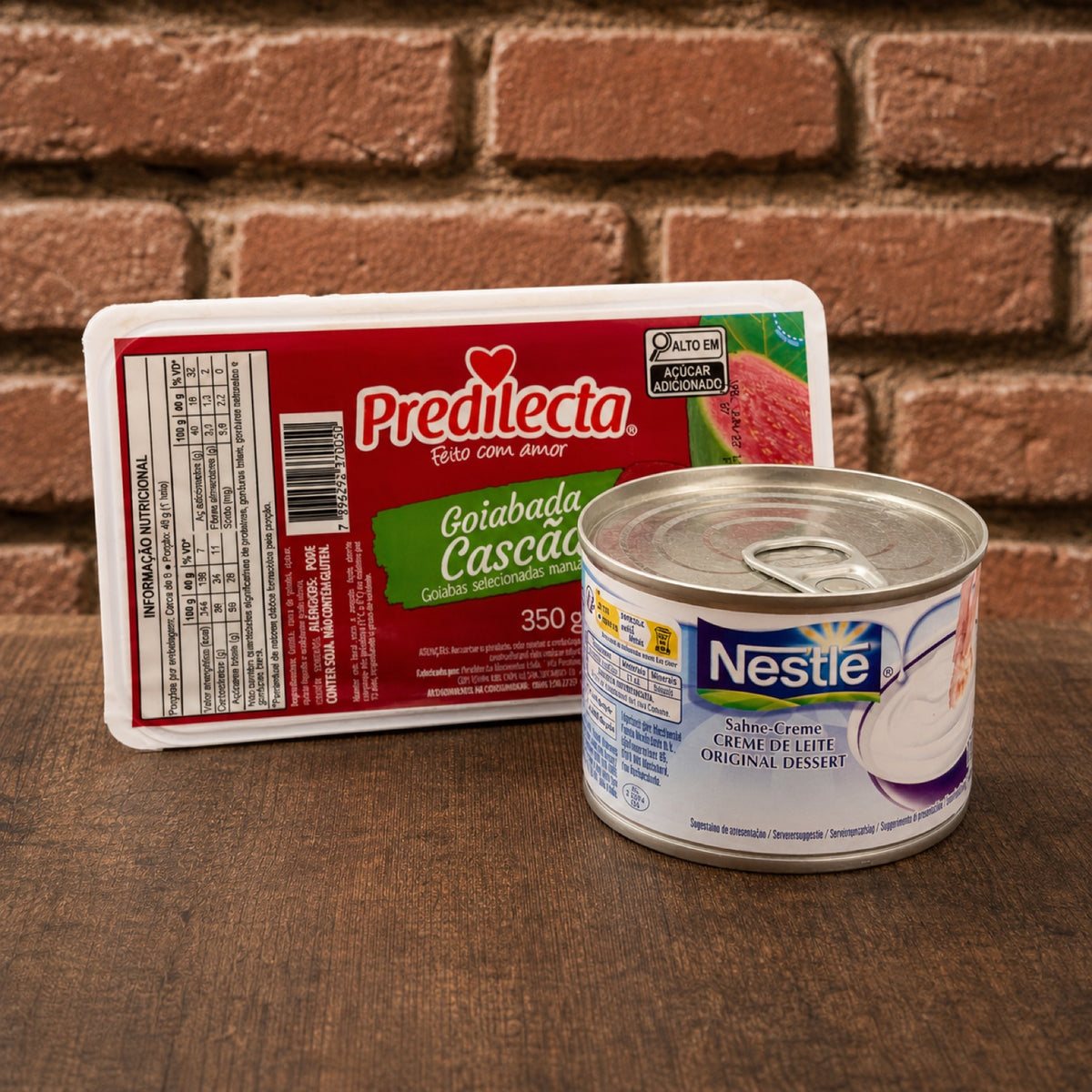 Casa Brasil Kit Goiabada com Creme de Leite