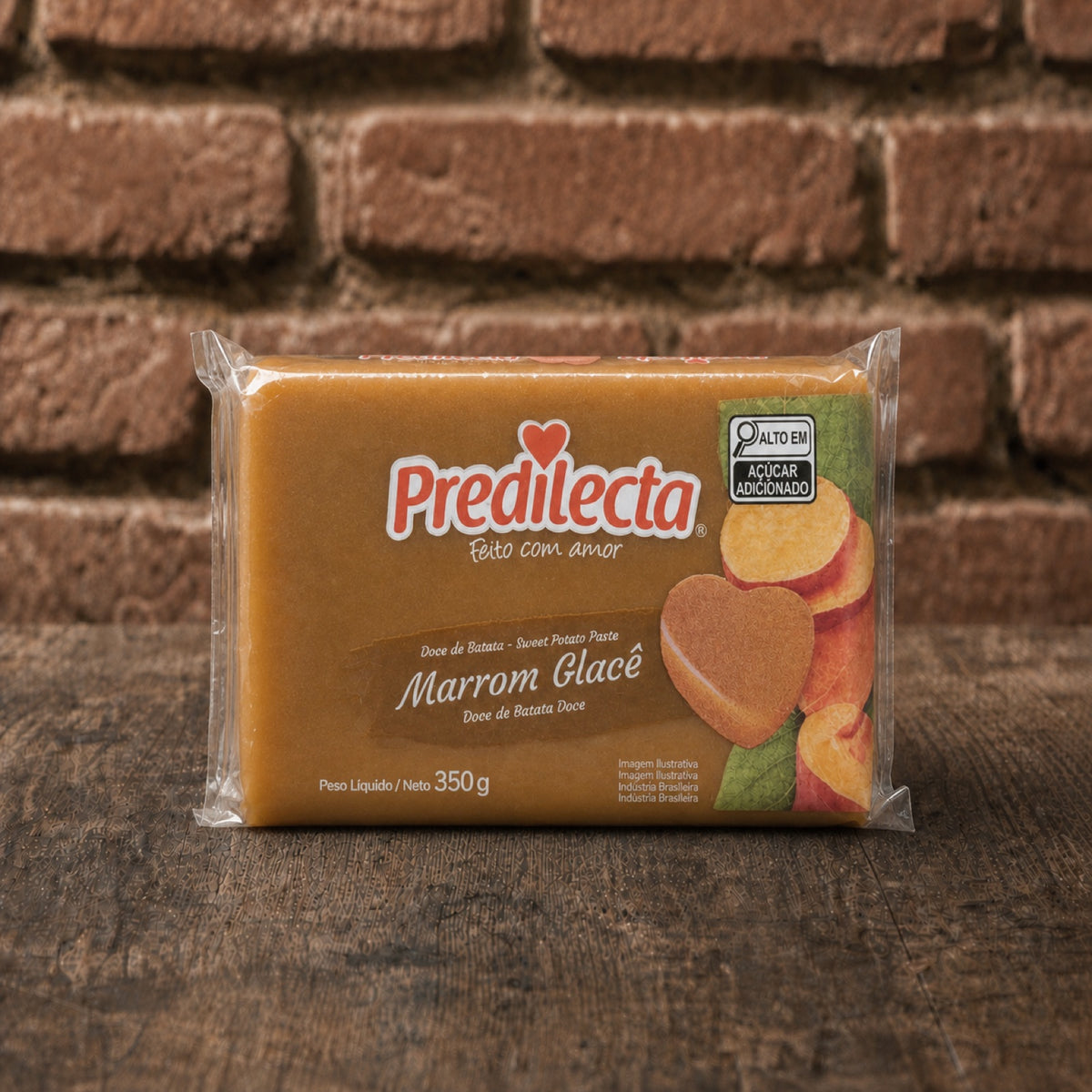 Predilecta Marrom Glacê Doce de Batata Doce 350g