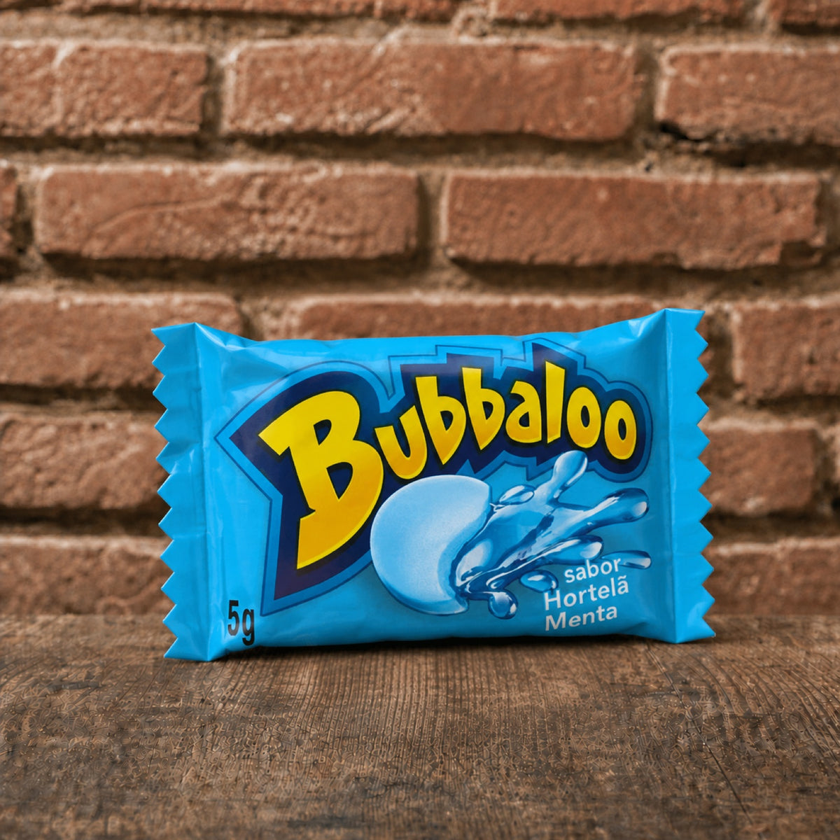 Bubbaloo Chiclete Hortelã Unidade 5g