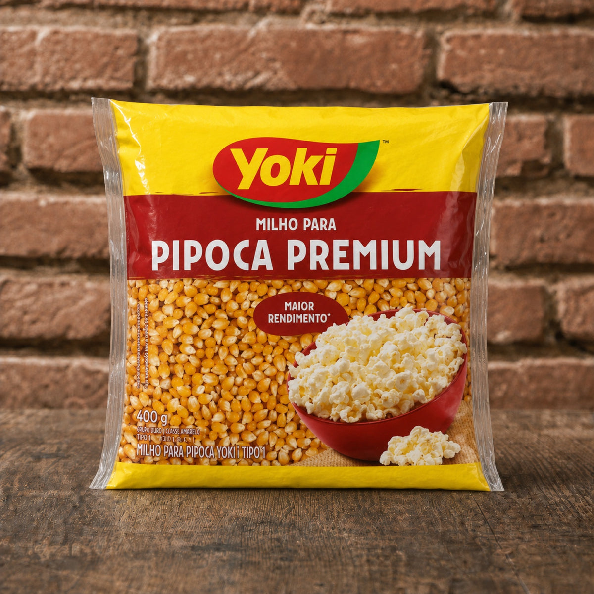 Yoki Milho Para Pipoca Premium 400g