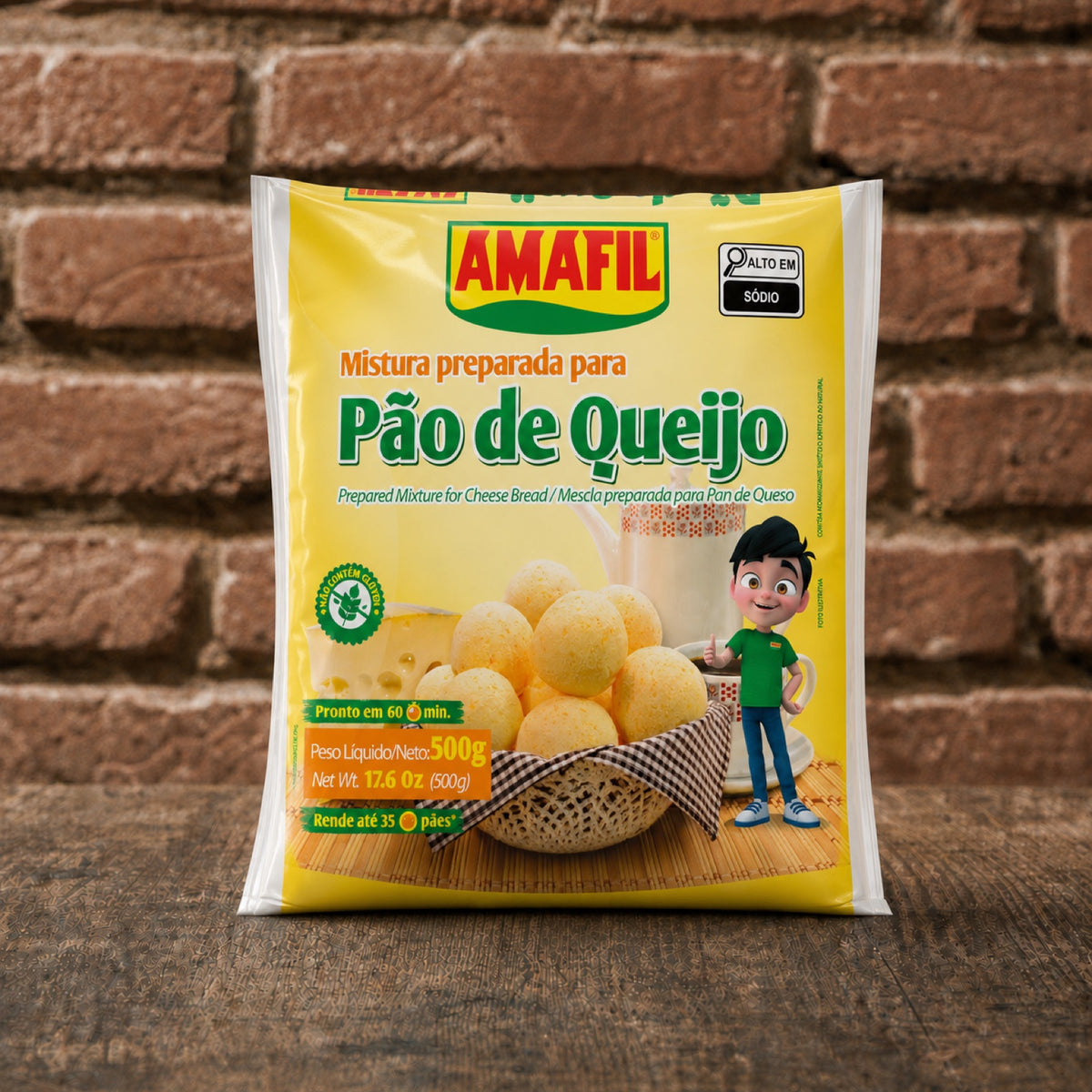 Amafil Mistura para Pão de Queijo Tradicional 500 g