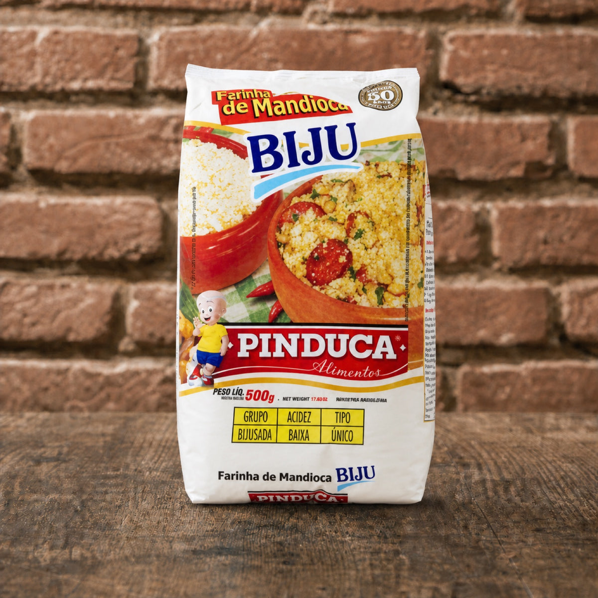 Pinduca Farinha de Mandioca Biju 500g