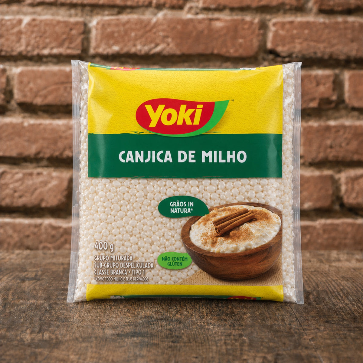Yoki Canjica Branca 400g