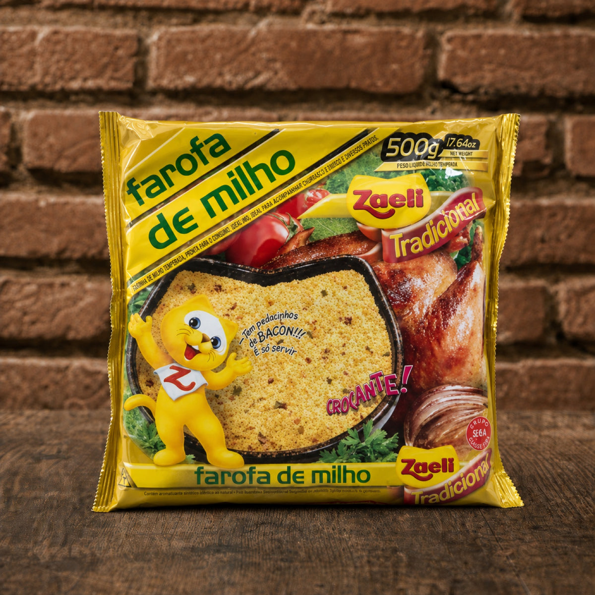 Zaeli Farofa de Milho 500g