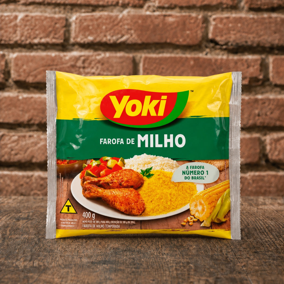 Yoki Farofa de Milho 400g