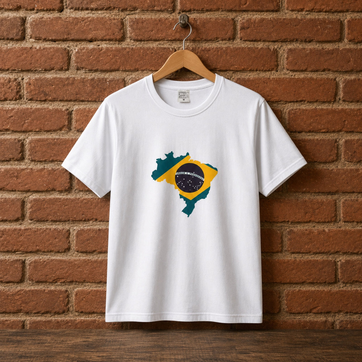NORDIKA FORM Camiseta Mapa do Brasil