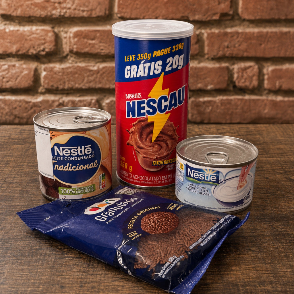 Brigadeiro-Set mit Nescau