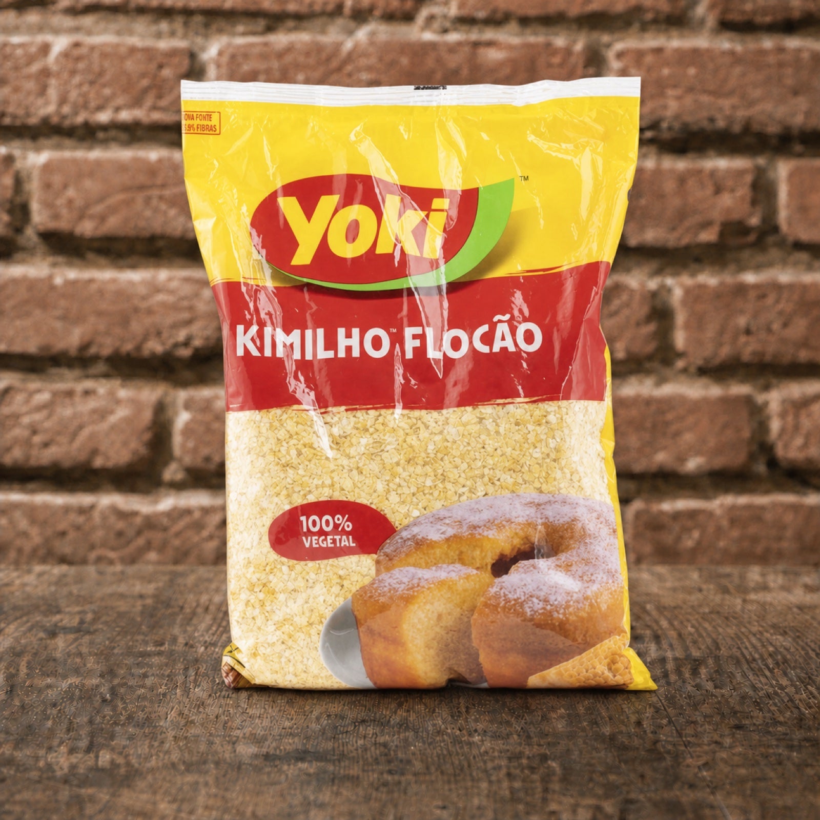 YOKI Farinha de Milho Flocão Kimilho 500g