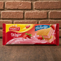 Waffeln mit Erdbeerfüllung