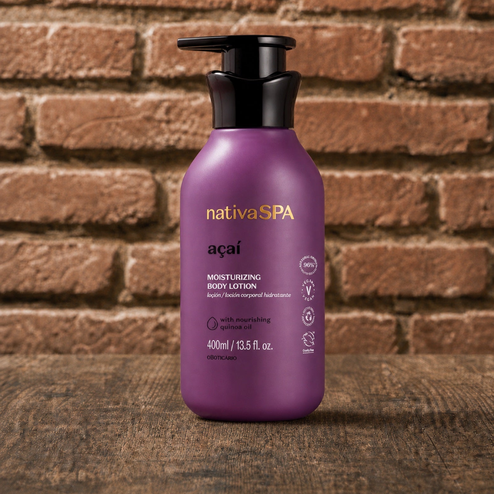 O Boticário Loção Corporal Açaí 400ml